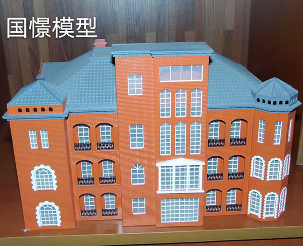 德格县建筑模型